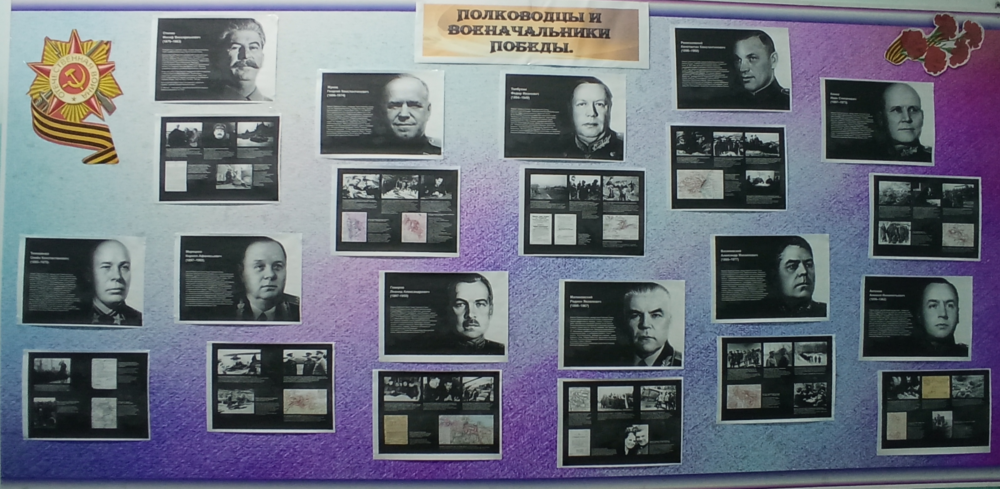 Военачальники и полководцы Великой Отечественной войны.