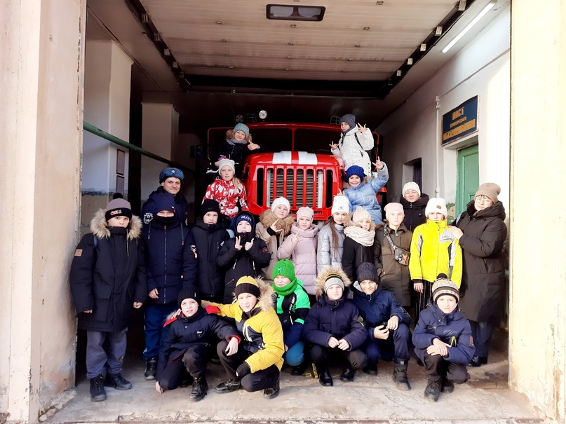 Первые Чунского района посетили пожарную часть ПЧ120.